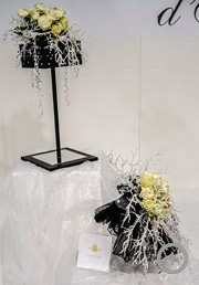 Composizione di Elena Rosanio Wedding & Event Designer per concorso Flower Design Umbria Sposi 2015