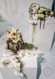 Concorso Flower Design - UmbriaSposi 2015 - composizione matrimonio di Studio Arte Fiori